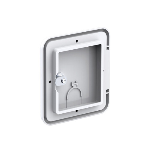 Square cable hatch Size: 151x166mm;106x121mm2
Color: white 