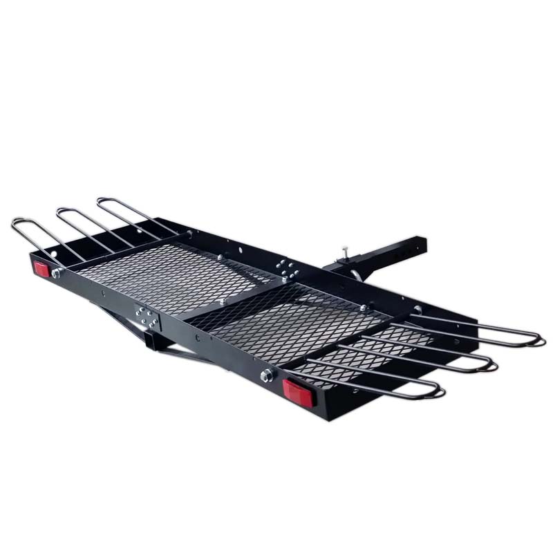 steel cargo with bike carrier