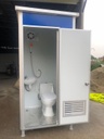 SANDWICH PANEL ALUMINUM BLUE TOILET