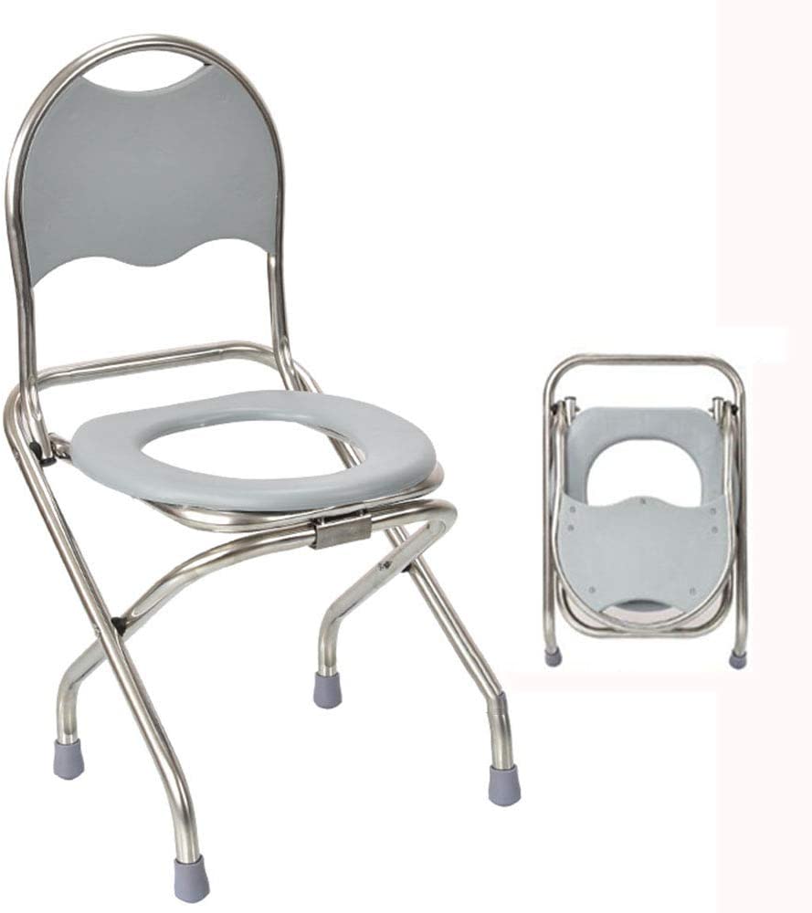 toilet folding chair