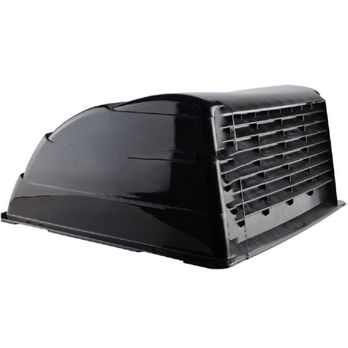 rv vent cover, black/white